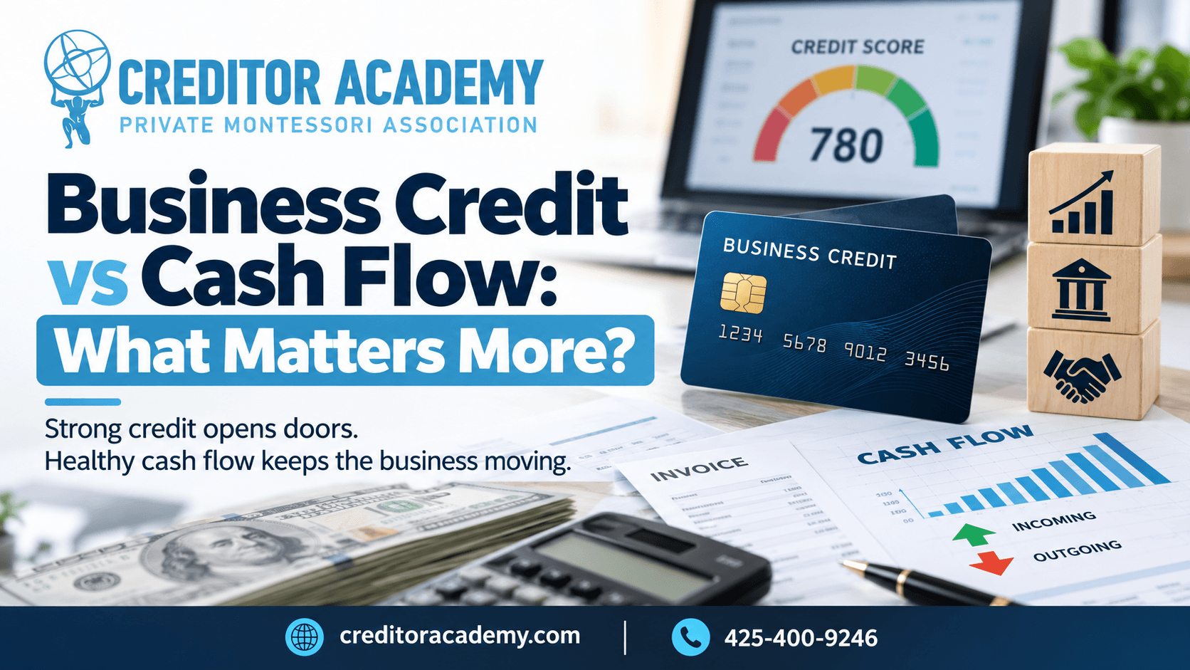 Business Credit vs. Cash Flow: What Matters More?
